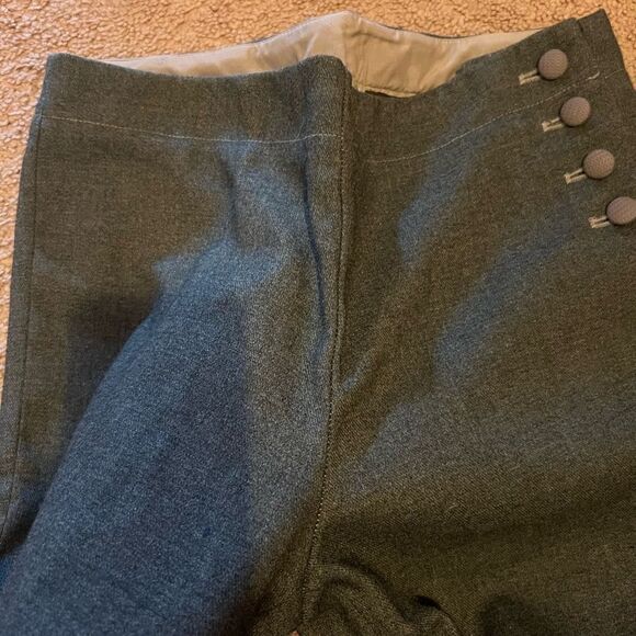 Anthropologie Elevenses Brighton Grey Pants Women's Size 2 - Picture 9 of 13